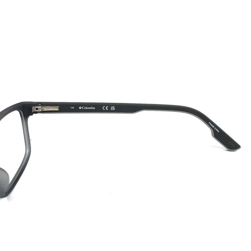 Columbia Eyeglasses Frames C8029 022 Matte Grey Crystal Rectangle 57-17-145
